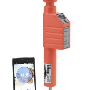 ATSencotec Digitální váha Carbest STB 150 s Bluetooth pro oje karavanů - oranžová