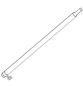 Piper Prodlužovací trubkaAlu 1,0m 2S