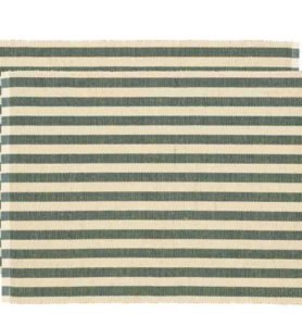 Södahl Bavlněné prostírání (sada 2 ks) 33x48 Statement Stripe Green