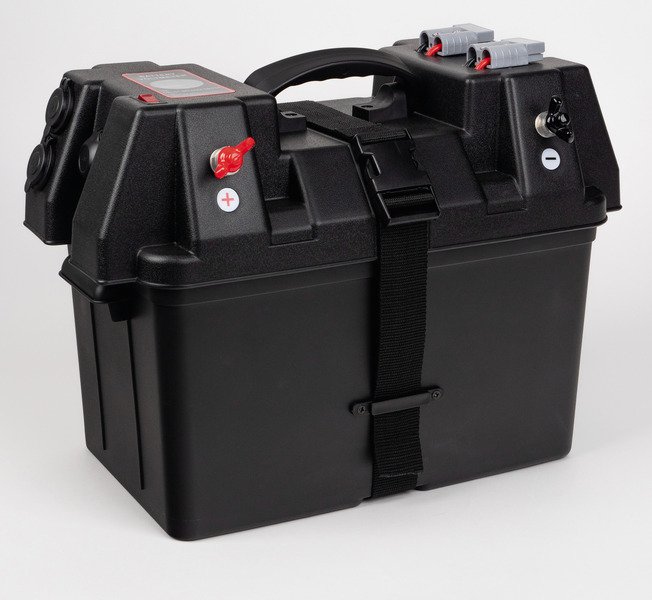 Bateriový box Carbest Energy-Station s externími svorkami