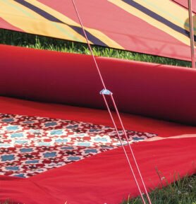 REIMO Lehátko XL BENT červené