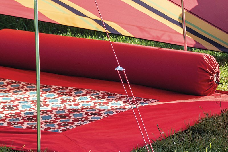 REIMO Lehátko XL BENT červené