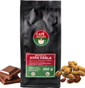 Café Montaña Brasília Agra Dabla, zrnková káva Velikost balení: 250g