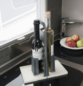 Purvario Multi Tray OELE pro mobilní použití - světle šedá/antracitová