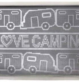 Arisol Gumový odkapávač na boty I LOVE CAMPING - šedý