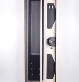 REIMO Plisovaná síťka proti mouchám, vhodná pro dveře s povrchovou montáží 35006