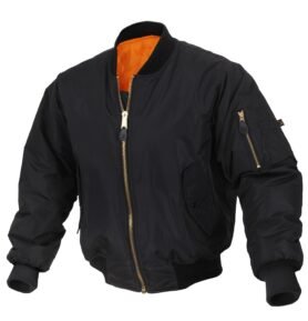 Bunda bomber ENHANCED MA1 FLIGHT ČERNÁ vel. XS