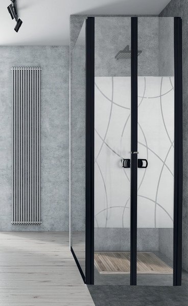 REIMO Sprchové dveře 2 panely PMMA, 650x1800mm