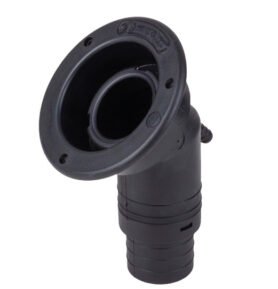 ZADI Plnicí hrdlo Ø50 mm, dlouhé, černé, symbol čerpací stanice