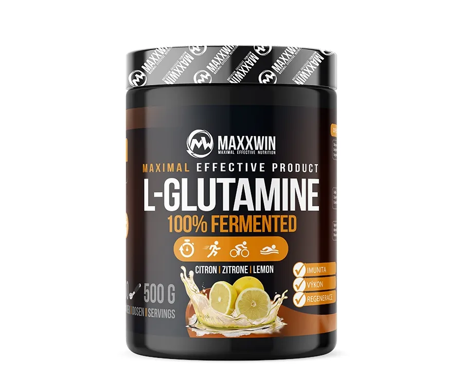 MAXXWIN L-GLUTAMINE 100% FERMENTED citron 500 g