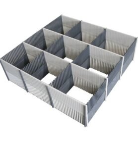 Úložné přihrádky Purvario MAXXI - délka 330 mm, výška 100 mm Barva: Šedá/Antracit