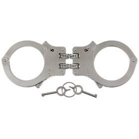 MFH pouta policejní DOUBLE LOCK /řetěz/ STŘÍBRNÁ