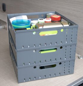 Úložné boxy Purvario - sada 3 kusů