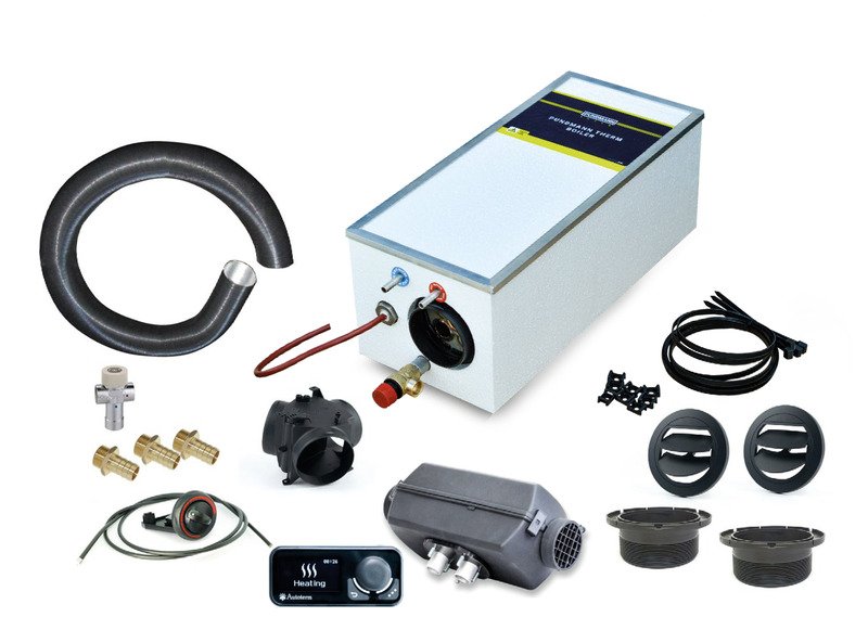 Pundmann Teplá sprchová souprava 9L 230V/500W - Air 4D