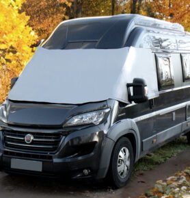 CARBEST Vnější clona s izolací X-Trem Ford Transit /Tourneo / Custom Varianta: Ford Transit Custom 2012 - 2018, okna kabiny