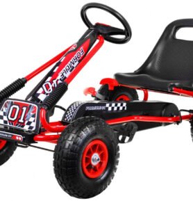 Ramiz Šlapací čtyřkolka Go-Kart červená