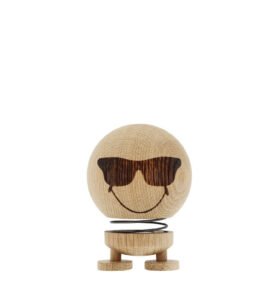 Figurka Hoptimist Smiley Cool M Neopracovaný dub