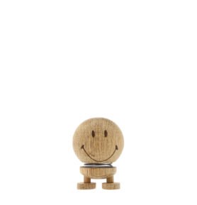 Figurka Hoptimist Smiley S Neopracovaný dub