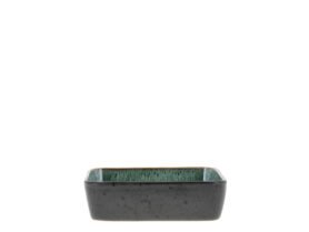 Bitz Kameninová zapékací mísa 19x14 cm Black/Green