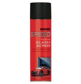 Mothers Polish Mothers Speed Foaming Glass  Screen Cleaner - pěnový čistič skel, zrcadel a lesklých povrchů , sprej 562 ml