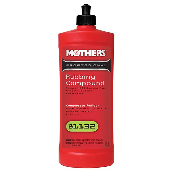 Mothers Polish Mothers Professional Rubbing Compound - profesionální leštící pasta (abrazivní leštěnka), 946 ml