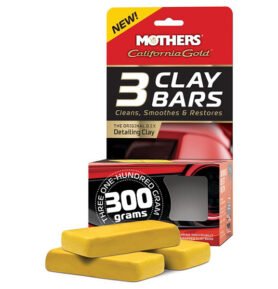 Mothers Polish Mothers California Gold Clay Bars - 3 x 100 g