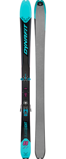 Dynafit Blacklight 88 Speed W Ski Set 2023/2024 158 tyrkysová/černá