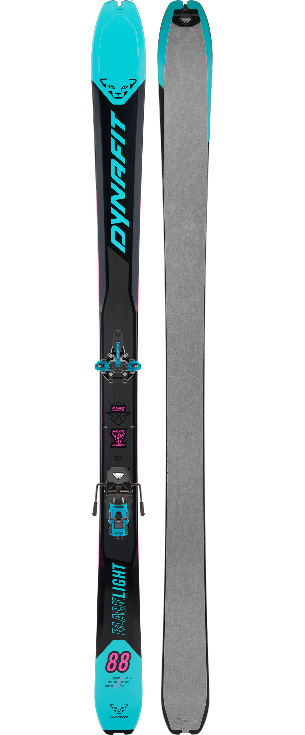 Dynafit Blacklight 88 Speed W Ski Set 2023/2024 158 tyrkysová/černá