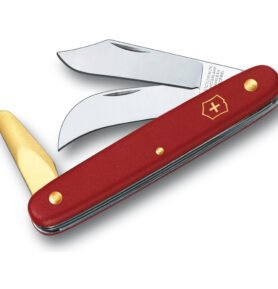 VICTORINOX nůž kapesní ZAHRADNICKÝ roubovací 3 ČERVENÝ