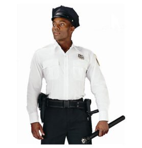 Košile POLICIE A SECURITY dl. rukáv BÍLÁ vel. XL