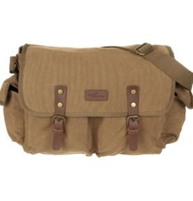 Pure Trash taška plátěná CANVAS "PT" HNĚDÁ