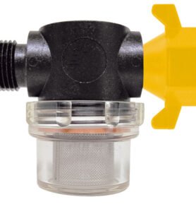 Předfiltr čerpadla LILIE s křídlovou maticí