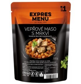 EXPRES MENU Vepřové maso s mrkví (1 porce 300g)