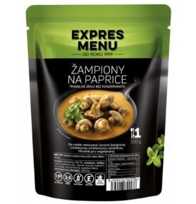 EXPRES MENU Žampiony na paprice (1 porce 300g)