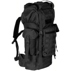MFH batoh bojový MOLLE 65l polstrovaný + ALU výztuha ČERNÝ