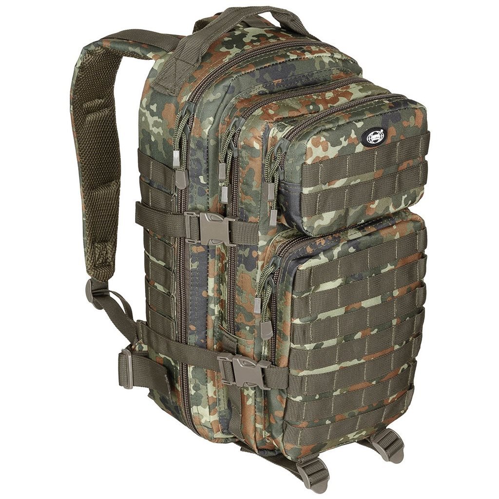 MFH batoh ASSAULT I malý 30 ltr. FLECKTARN
