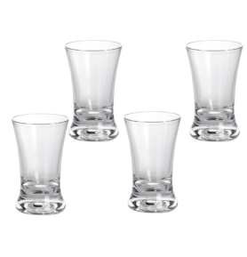 GIMEX Sklenice na panáky Gimex, sada 4 ks