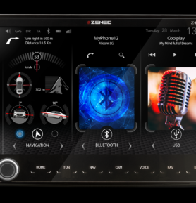 Autorádio ZENEC Z-E3776 – 9″ Navigace pro FIAT, CITROËN A PEUGEOT