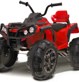 Ramiz Elektrická čtyřkolka BDM, 2.4GHz, EVA kola červená