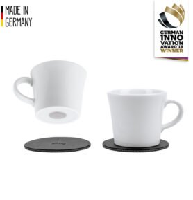 SILWY Magnetické porcelánové šálky na espresso Silwy, 2 ks