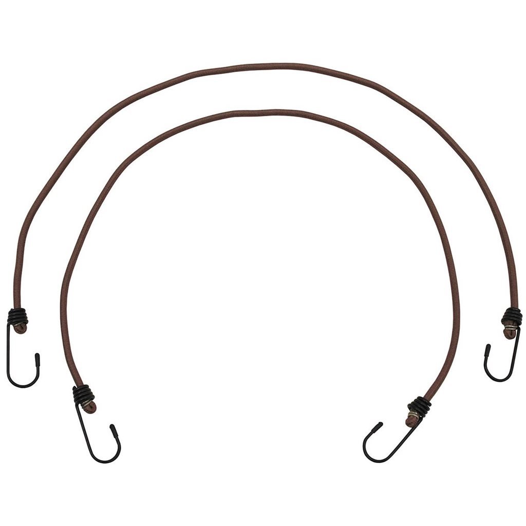 MFH gumicuk upínací s kovovými háky ø 6mm / délka 75 cm COYOTE