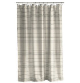 Södahl Sprchový závěs 180x200 Tartan Offwhite