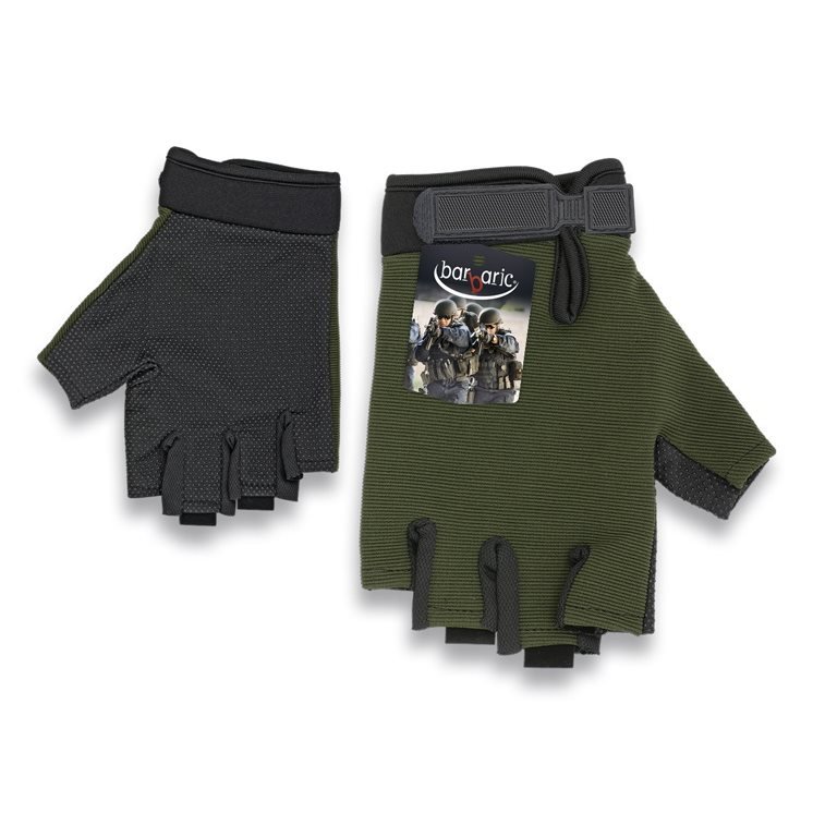 Albainox rukavice BARBARIC ZELENÉ