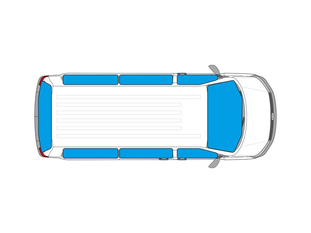 CARBEST Vnitřní termoclona pro VW T7 Multivan / VW ID BUZZ / MB Vito - různé varianty umístění Varianta: VW ID BUZZ, kompletní sada KR