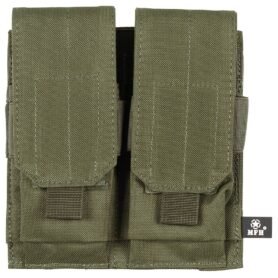 MFH sumka MOLLE dvojitá na zásobníky M4/M16 ZELENÁ