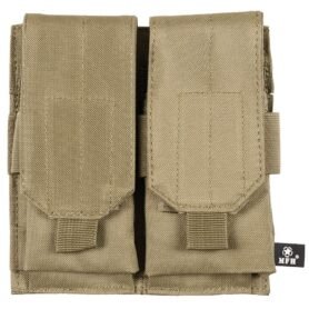 MFH sumka MOLLE dvojitá na zásobníky M4/M16 COYOTE BROWN