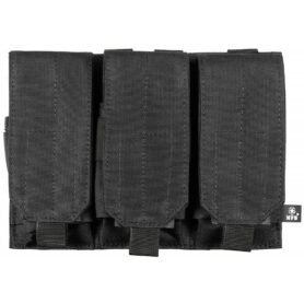 MFH sumka MOLLE na zásobníky M4/M16 trojitá ČERNÁ