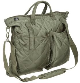 MFH taška BW PILOT na helmu ZELENÁ/ORANŽOVÁ