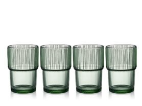 Bitz Sada 4 kávových sklenic Kusintha 38cl Green