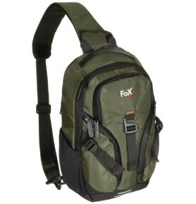 FOX Outdoor batoh TRAVEL SLING přes jedno rameno ZELENÝ